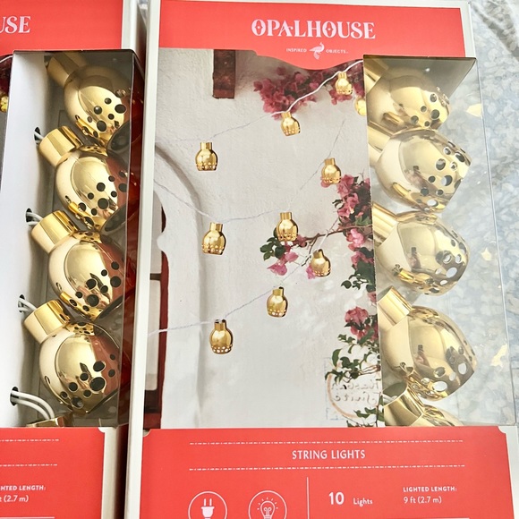 Opalhouse Accents 4 Boxes Ct Each Box Incandescent Outdoor Lantern String